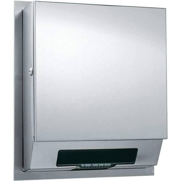 ASI-American Specialties, Inc. - Hands Free, Stainless Steel Paper Towel Dispenser - 1 Roll 8", Silver - Benchmark Tooling