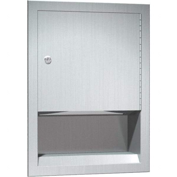 ASI-American Specialties, Inc. - Manual, Stainless Steel Paper Towel Dispenser - 350 C-Fold or 475 Multi-Fold, Silver - Benchmark Tooling