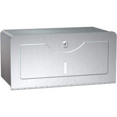 ASI-American Specialties, Inc. - Manual, Stainless Steel Paper Towel Dispenser - 400 Single-Fold, Silver - Benchmark Tooling