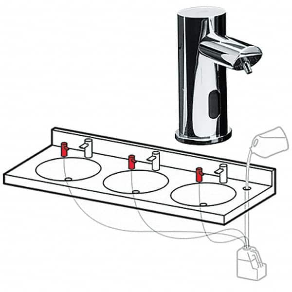 ASI-American Specialties, Inc. - Soap, Lotion & Hand Sanitizer Dispensers Type: Remote Control Mounting Style: Hand Pump - Benchmark Tooling