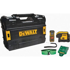 DeWALT - Level Kits Level Kit Type: 3 Spot Laser & Laser Distance Measurer Kit Maximum Measuring Range (Feet): 100 - Benchmark Tooling