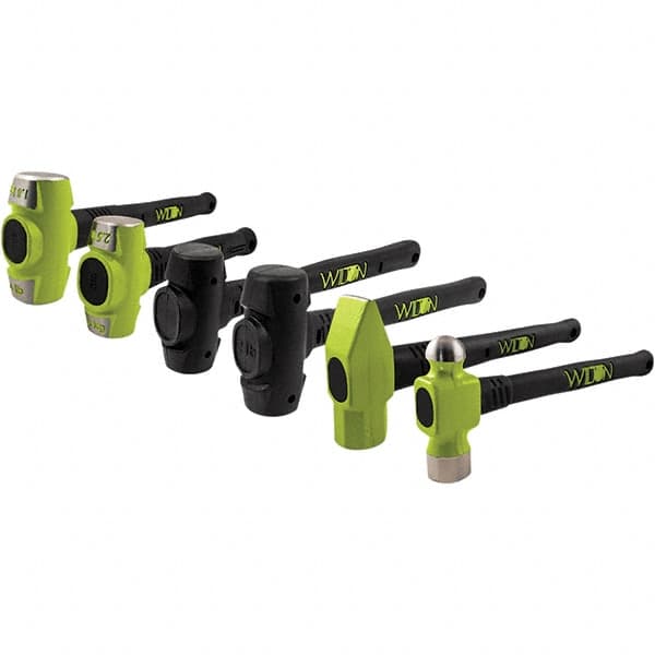 Wilton - Hammer & Mallet Sets Type: Master Hammer Set Number of Pieces: 6 - Benchmark Tooling