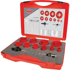 Rothenberger - Hole Saw Kits Minimum Saw Diameter (Inch): 7/8 Maximum Saw Diameter (Inch): 2-1/2 - Benchmark Tooling