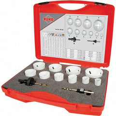 Rothenberger - Hole Saw Kits Minimum Saw Diameter (Inch): 7/8 Maximum Saw Diameter (Inch): 2-1/2 - Benchmark Tooling