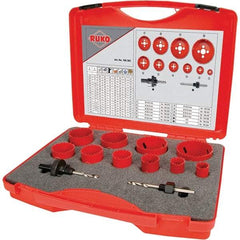 Rothenberger - Hole Saw Kits Minimum Saw Diameter (Inch): 3/4 Maximum Saw Diameter (Inch): 2-1/2 - Benchmark Tooling