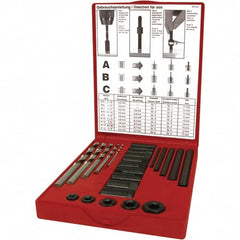 Rothenberger - Bolt Extractor Sets Tool Type: Plumbing Thread-Extractor Size Range (Inch): 1/8 - 5/16 - Benchmark Tooling