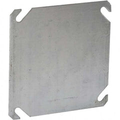 Hubbell-Raco - Steel Electrical Box Flat Cover - Benchmark Tooling