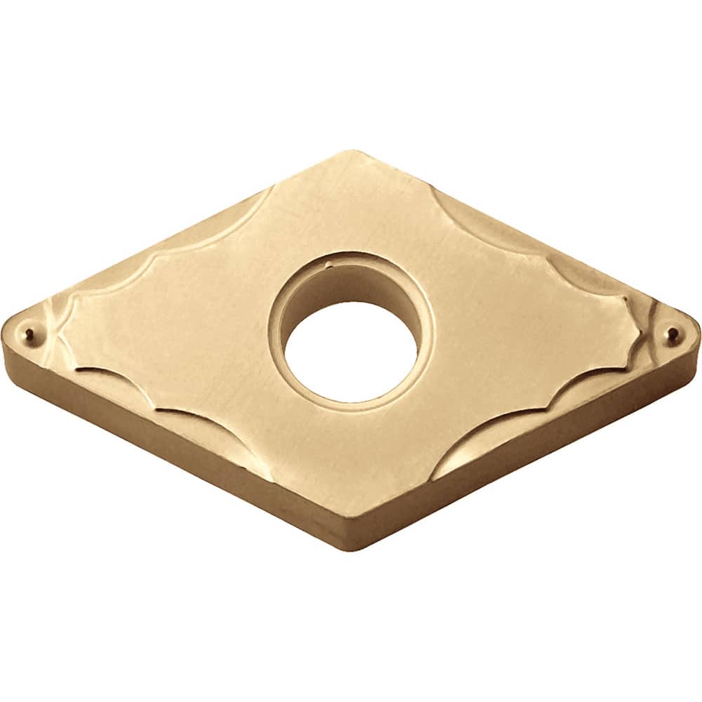 DNMG150408GP CA5505 Carbide Turning Insert TiCl2O3/TiN Finish, Neutral, 1/2″ Inscribed Circle, 0.0315″ Corner Radius, 0.1874″ Thick, 55° Diamond, Series CA55