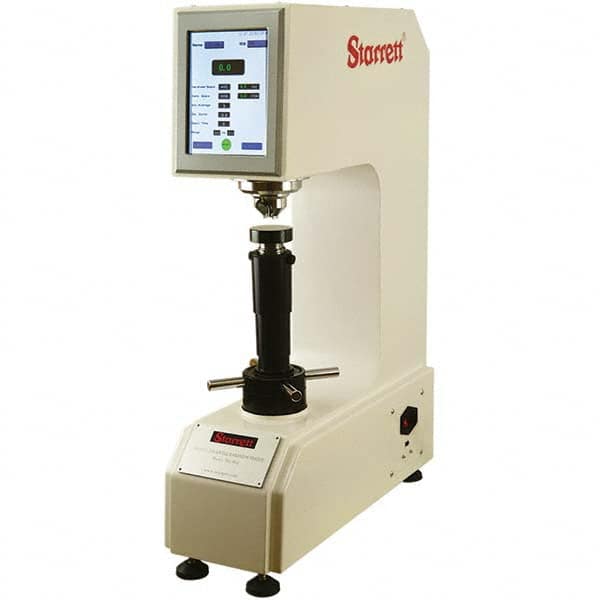 Starrett - Bench Top Hardness Testers Scale Type: Rockwell Superficial Minimum Hardness: 345 - Benchmark Tooling