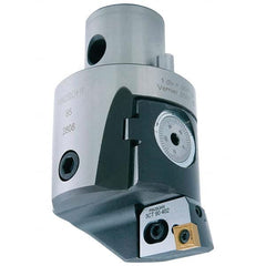 Techniks - Size A68, 3.15" Min Diam, Right Hand Modular Boring Cutting Unit Head - Benchmark Tooling