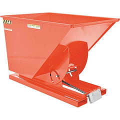 Vestil - Hoppers & Basket Trucks Additional Information: Complies w/OSHA General Industry Rule 29 CFR 1910.178(m)(5)(iii) - allows operator to remain at controls of truck throughout the dumping process - Benchmark Tooling