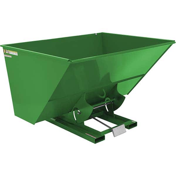 Vestil - Hoppers & Basket Trucks Additional Information: Complies w/OSHA General Industry Rule 29 CFR 1910.178(m)(5)(iii) - allows operator to remain at controls of truck throughout the dumping process - Benchmark Tooling