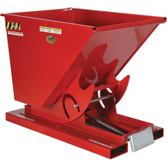 Vestil - Hoppers & Basket Trucks Additional Information: Complies w/OSHA General Industry Rule 29 CFR 1910.178(m)(5)(iii) - allows operator to remain at controls of truck throughout the dumping process - Benchmark Tooling