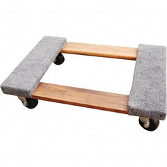 Vestil - 900 Lb Capacity Hardwood/Carpet Dolly - 24" Long x 16" Wide - Benchmark Tooling
