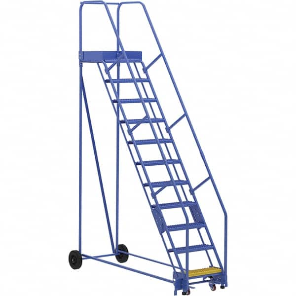 Vestil - 140" High 350 Lb Capacity 11 Step Ladder - Benchmark Tooling