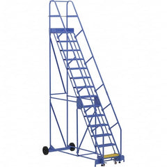 Vestil - 176" High 350 Lb Capacity 14 Step Ladder - Benchmark Tooling