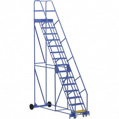 Vestil - 186" High 350 Lb Capacity 15 Step Ladder - Benchmark Tooling