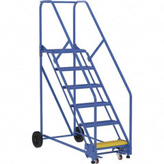 Vestil - 90" High 350 Lb Capacity 6 Step Ladder - Benchmark Tooling