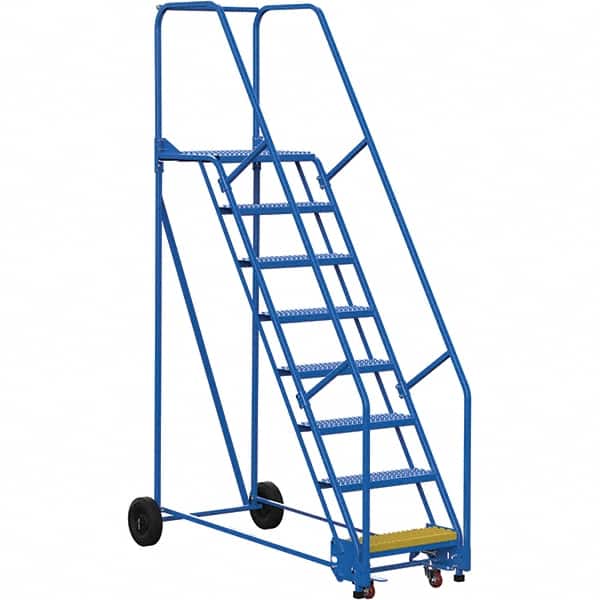 Vestil - 110" High 350 Lb Capacity 8 Step Ladder - Benchmark Tooling