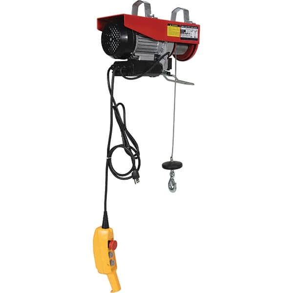 Vestil - Electric Hoists   Type: Cable Hoists    Load Capacity (Lb.): 1,500 - Benchmark Tooling