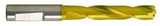 11.5mm Dia. - Carbide HP 5xD Drill-140° Point-Coolant-TiN - Benchmark Tooling