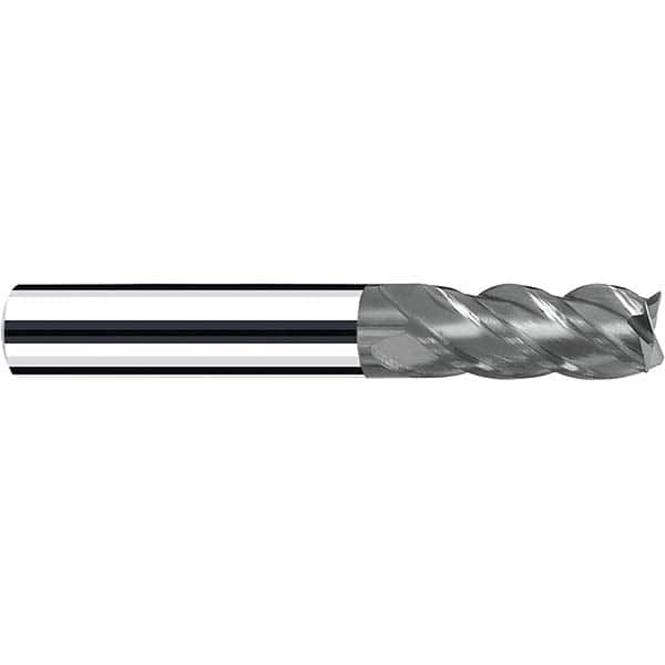 Fraisa - 5/8" Diam 4 Flute Solid Carbide 0.12" Corner Radius End Mill - Benchmark Tooling