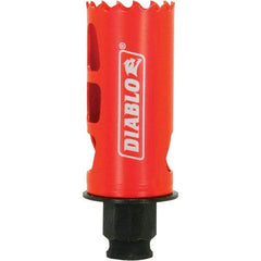 Freud - 1-1/4" Diam, 2-3/8" Cutting Depth, Hole Saw - Bi-Metal Saw, Toothed Edge - Benchmark Tooling