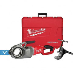 Milwaukee Tool - Power Pipe Threaders Type: Cordless Pipe Threader Voltage: 18 - Benchmark Tooling