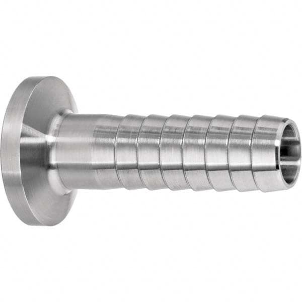 Value Collection - Sanitary Stainless Steel Pipe Fittings Type: Barbed Hose Adapter Style: Quick-Clamp - Benchmark Tooling