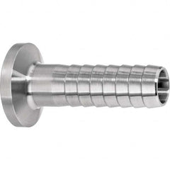 Value Collection - Sanitary Stainless Steel Pipe Fittings Type: Barbed Hose Adapter Style: Quick-Clamp - Benchmark Tooling