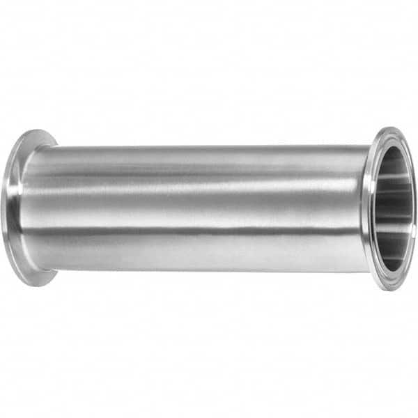 Value Collection - Sanitary Stainless Steel Pipe Fittings Type: Straight Connector Style: Quick-Clamp - Benchmark Tooling