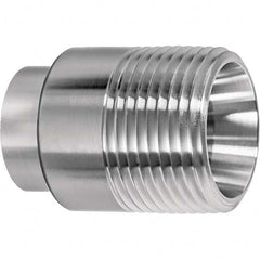 Value Collection - Sanitary Stainless Steel Pipe Fittings Type: Male Straight Style: Butt Weld - Benchmark Tooling