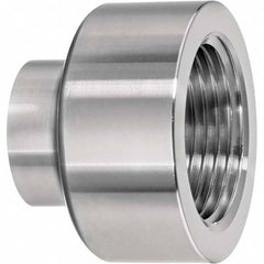 Value Collection - Sanitary Stainless Steel Pipe Fittings Type: Female Straight Style: Butt Weld - Benchmark Tooling