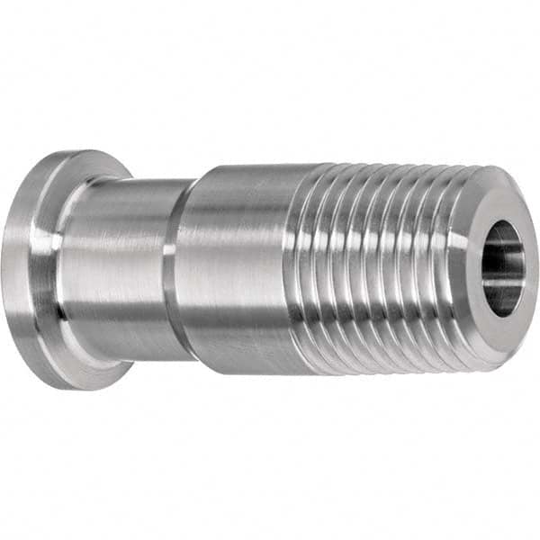 Value Collection - Sanitary Stainless Steel Pipe Fittings Type: Male Straight Style: Quick-Clamp - Benchmark Tooling