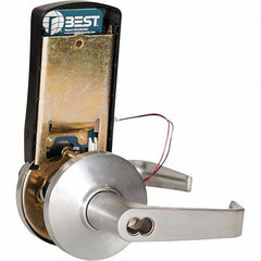 Best - Classroom Lever Lockset for 1-3/4 to 2-1/4" Thick Doors - Exact Industrial Supply