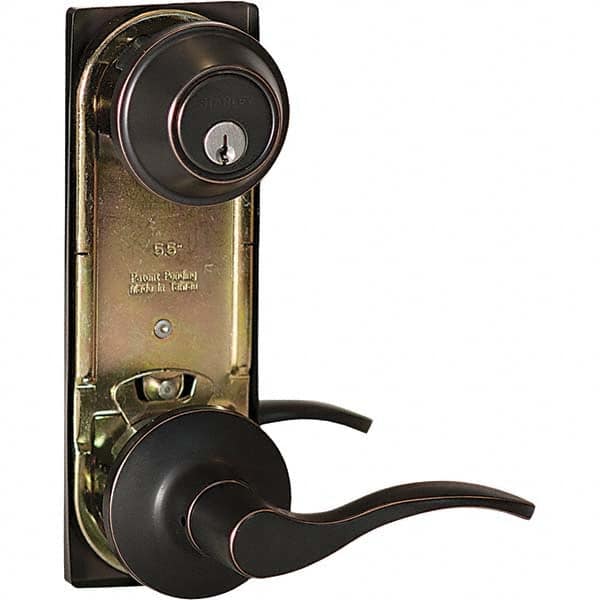 Stanley - Entry Lever Lockset for 1-3/8 to 1-3/4" Thick Doors - Benchmark Tooling