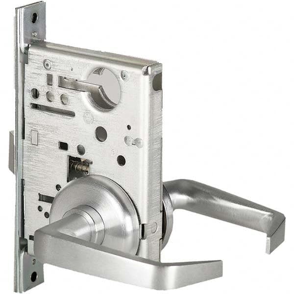 Best - Exit Door Lever Lockset for 1-3/4" Thick Doors - Benchmark Tooling