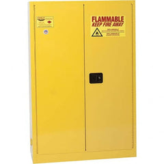 Eagle - Safety Cabinets Hazardous Chemical Type: Flammable and Combustible Liquids Color: Yellow - Benchmark Tooling