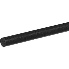 USA Sealing - 2' x 1/4" Black Carbon Fiber (Unidirectional) Rod - Benchmark Tooling