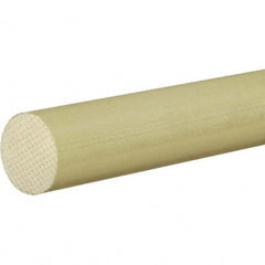 USA Sealing - 1' x 1-1/4" Yellow Garolite (G-10/FR4) Rod - Benchmark Tooling