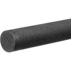 USA Sealing - 6' x 2" Black Acetal Rod - Benchmark Tooling