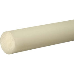 USA Sealing - 3' x 3" Semi-Clear White Polypropylene Rod - Benchmark Tooling