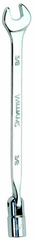 5/8" - High Polished Flex Combination Wrench - 12 Point - Benchmark Tooling