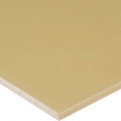 USA Sealing - 1' x 1" x 1" Beige PEEK Square Bar - Benchmark Tooling