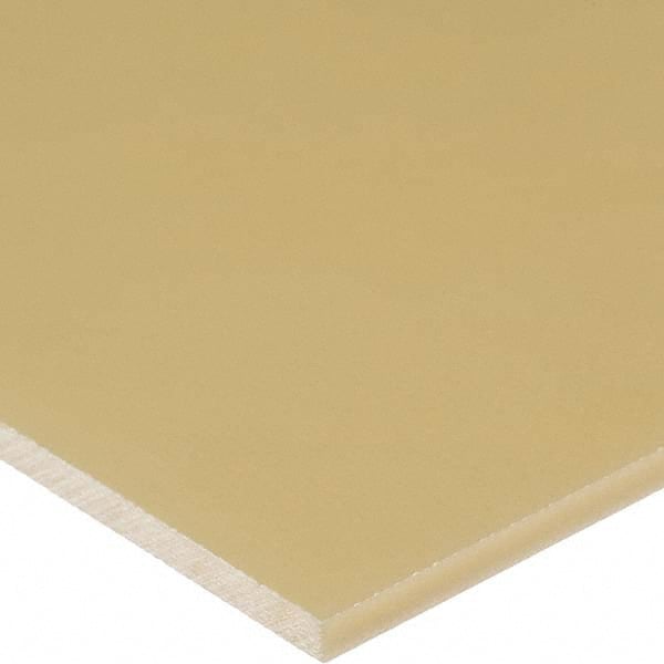 USA Sealing - 2' x 1" x 1" Beige ABS Square Bar - Benchmark Tooling