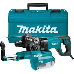 Makita - 120 Volt 1" SDS Plus Chuck Electric Rotary Hammer - 0 to 4,500 BPM, 0 to 1,100 RPM, Reversible - Benchmark Tooling