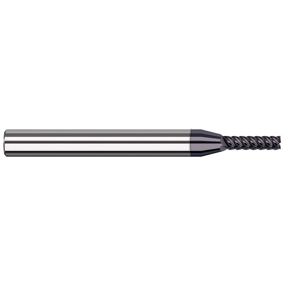 Harvey Tool - Square End Mills; Mill Diameter (Inch): 5/64 ; Mill Diameter (Decimal Inch): 0.0780 ; Length of Cut (Inch): 5/16 ; Length of Cut (Decimal Inch): 0.3120 ; Material: Solid Carbide ; Finish/Coating: AlTiN Nano