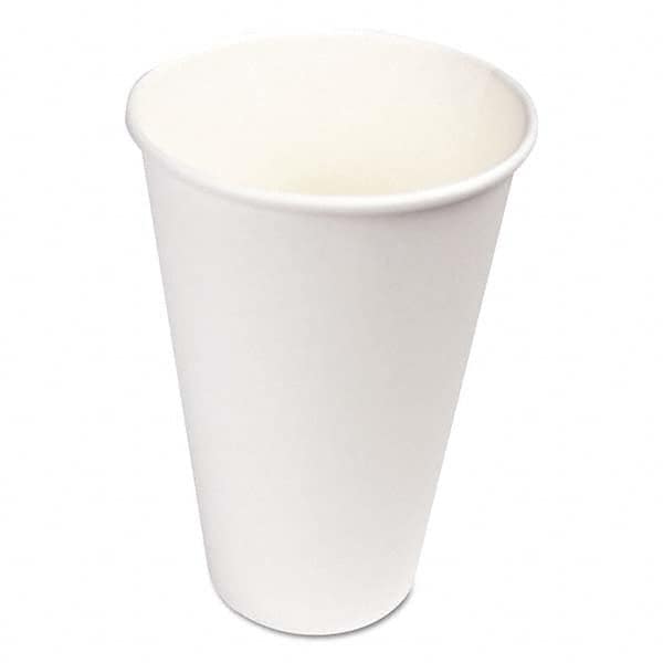 Boardwalk - Paper Hot Cups, 16 oz, White, 1000/Carton - Benchmark Tooling