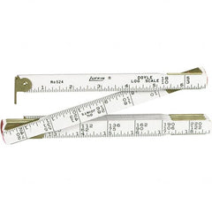 Lufkin - Folding Rules Overall Length (Feet): 4.00 Graduation (Inch): 1/16 - Benchmark Tooling