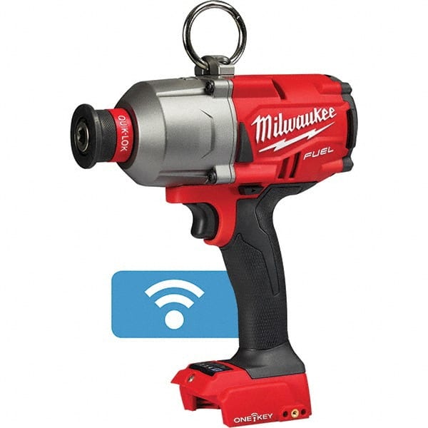 Milwaukee Tool - Cordless Impact Wrenches & Ratchets Voltage: 18.0 Drive Size (Inch): 7/16 - Benchmark Tooling